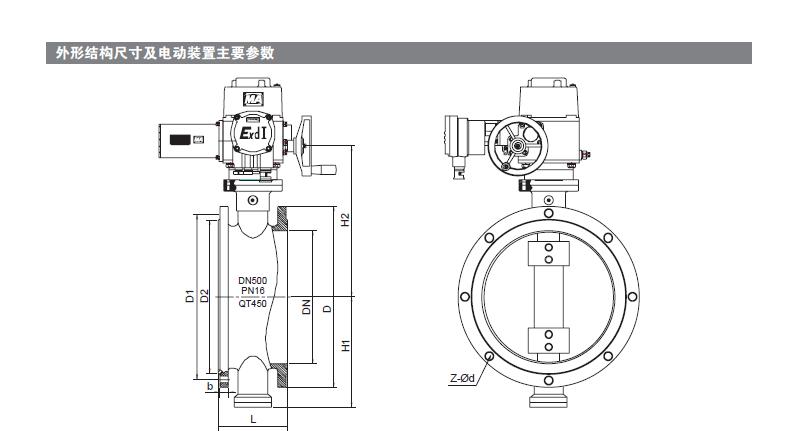 瓦斯專用電動蝶閥